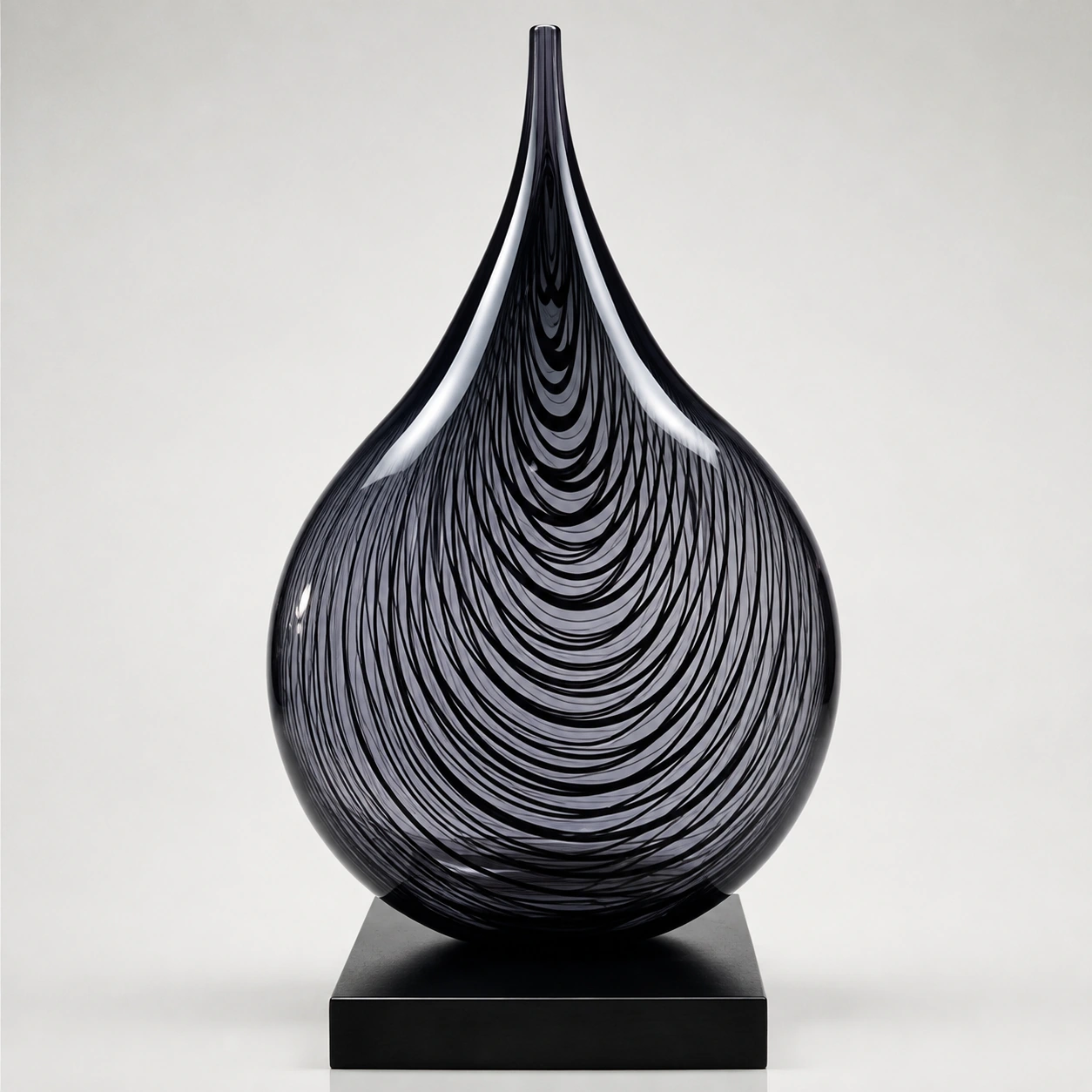 Purple Optic Vase